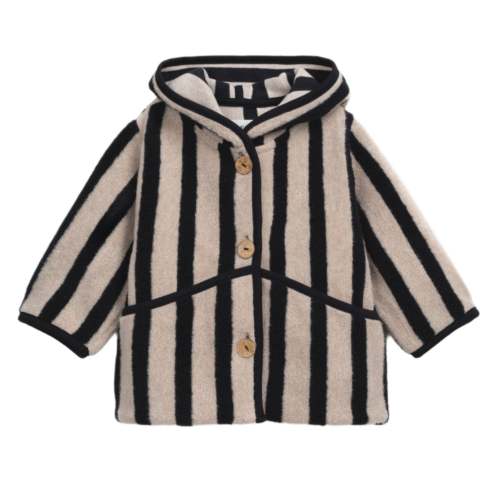 Play Up - Plush Jacket - Vertical Stripe (9-12M)