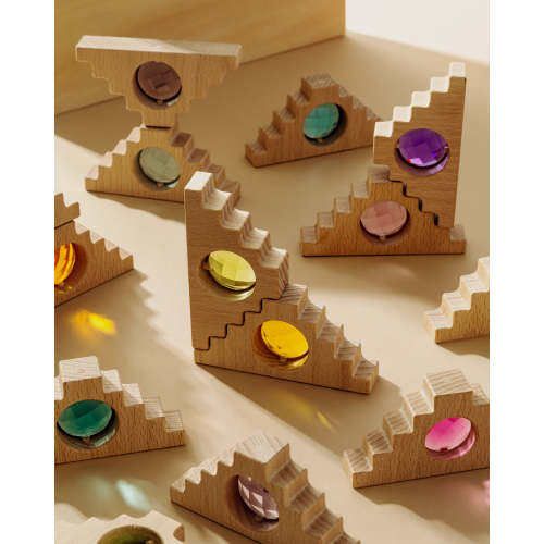 Maison Rue Kaia Blocks | Montessori Gem Blocks for Kids