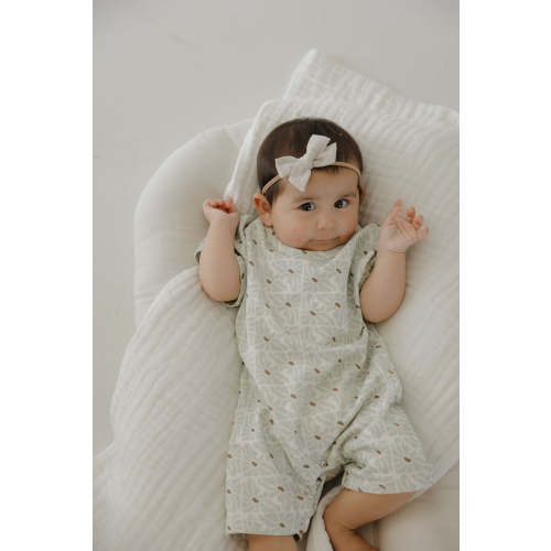 French Terry Romper | Coast