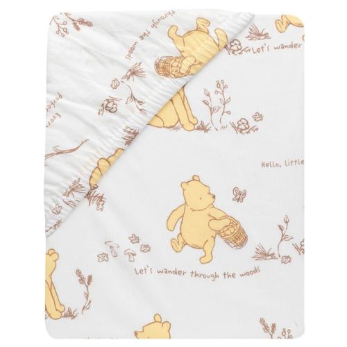Storytime Pooh Crib Sheet