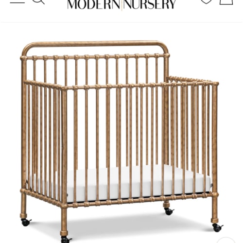 Namesake Winston 4-in-1 Convertible Mini Crib | Modern Nursery™