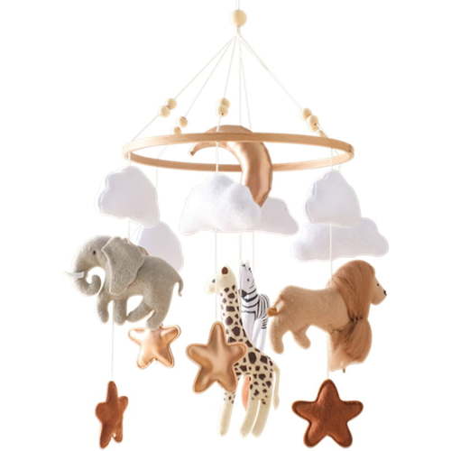 Baby Forest Animals Mobile Hanging Toy 0-12 Months Newborn Bed Bell Mobile Toy Bed Accessories Infant Crib Toy Baby Birth Gift (1)