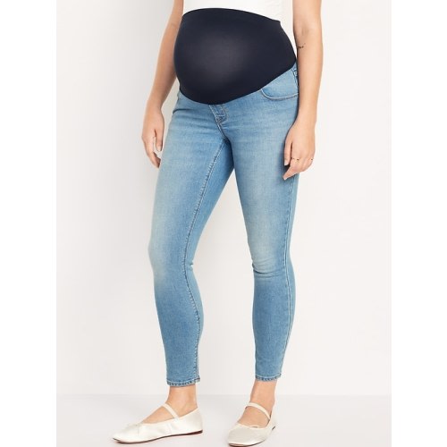 Maternity Full-Panel Wow Skinny Jeans