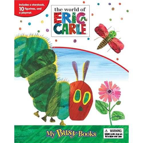 The World of Eric Carle My Busy Books - Storybook, 10 figurines, playmat