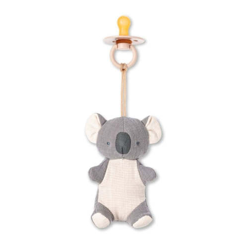 Natural Rubber Pacifier Lovey - Buy Now at Itzy Ritzy® | #RubberPacifier