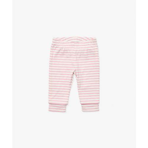 Andy Baby Legging, Dusty Rose Mini Stripe