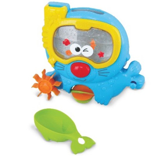 Kidoozie Splish ‘n Splash Silly Seal, Bathtime Tub Toy for Toddlers Ages 12 Months and Older.