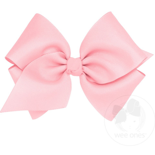 Mini King Classic Grosgrain Hair Bow (Knot Wrap)
