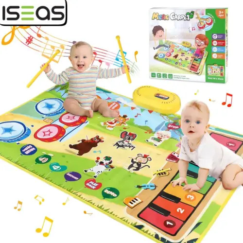 2 in-1 Musical Mat for Boys & Girls, Early Educational Musical - TikTok Shop
