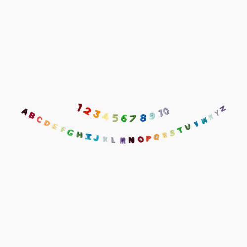 Nivas Alphabet and Numbers Garland - Multi Color