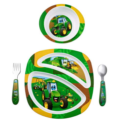 The First Years John Deere 4-Piece Feeding Set