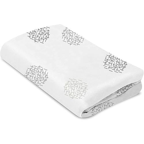 4moms MamaRoo Sleep Bassinet Sheets, Machine Washable and 100% Cotton, White