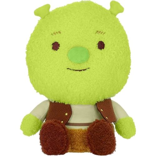 KIDS PREFERRED Shrek Cuteeze Stuffed Plush Toy – 12 Inch Extra Soft Plushie – Crinkle Sound in Ears – Beans in The Body for Comforting Feel – Perfect Loveable Gift for Baby Boys & Girls