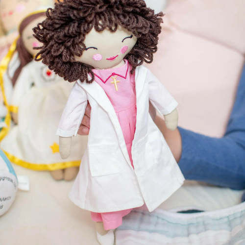 St. Gianna Beretta Molla Rag Doll – Shining Light Dolls