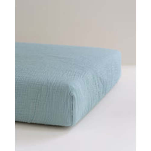 Fitted Crib Sheet in color Tide