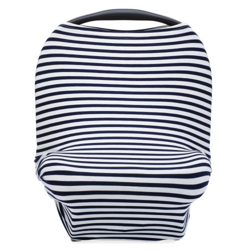 Multi-use Cover, White/Navy Stripes