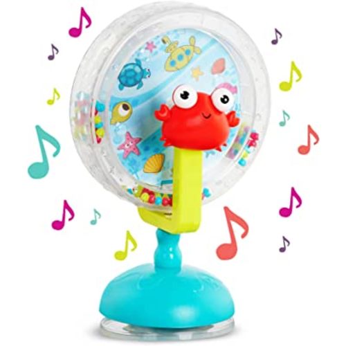 B. Baby – Baby Ferris Wheel Toy – High Chair Toy – Musical Toy with Songs & Sounds – Educational & Developmental – 6 Months + – Whirly Wheel