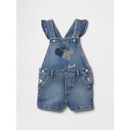 Gap × Disney Baby & Toddler Denim Shortalls