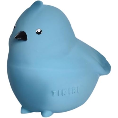 Tikiri Bird Natural Rubber Teether Rattle & Bath Toy, 1 EA