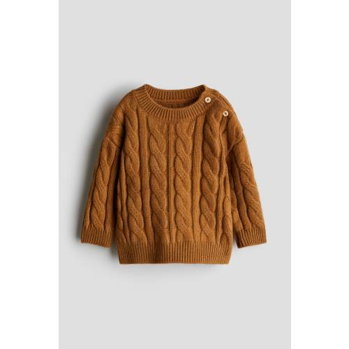 Cable-Knit Sweater