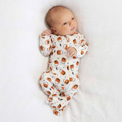 Halloween Zipper Footies