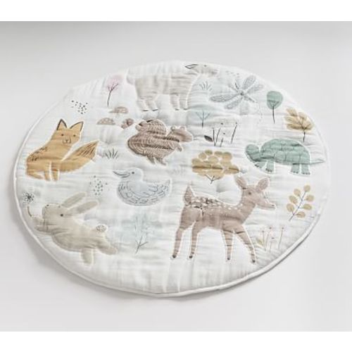 Dakota Woodland Muslin Travel Play Mat