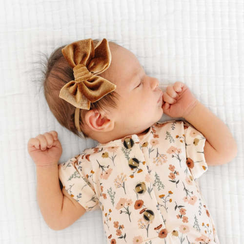 Velvet - Cinnamon Bow Headband – Lou Lou & Company