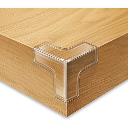32 Pack Corner Protectors for Baby, Clear Corner Guards Table Corner Protector, Corner Bumpers Covers, Furniture & Sharp Corner Baby Proofing, T-Shaped