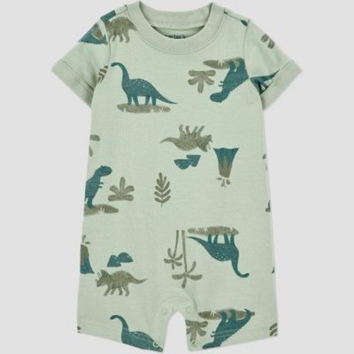 Carter's Just One You® Baby Boys' Dino Romper - Green 6m
