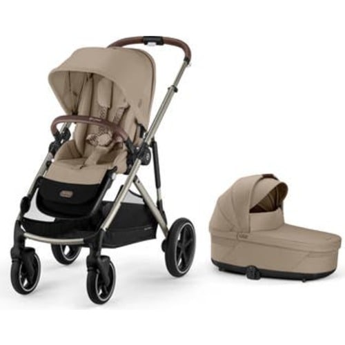 Gazelle S Single to Double Stroller System & Carrycot