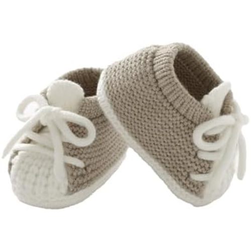 DovFanny Baby Booties Newborn Baby First Shoes Cozy Warm Knit Soft Booties for Toddler Infant Boy Girl