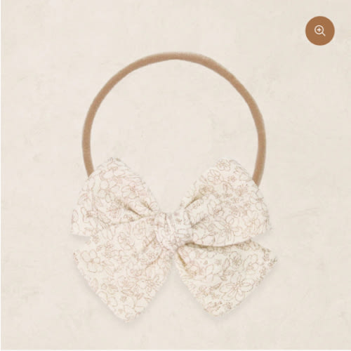 Adventure Bow - Tan Bloom Headband