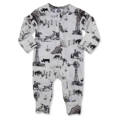 Heaven on Earth Folding Feet Jammies – Cowkid Clothing Company