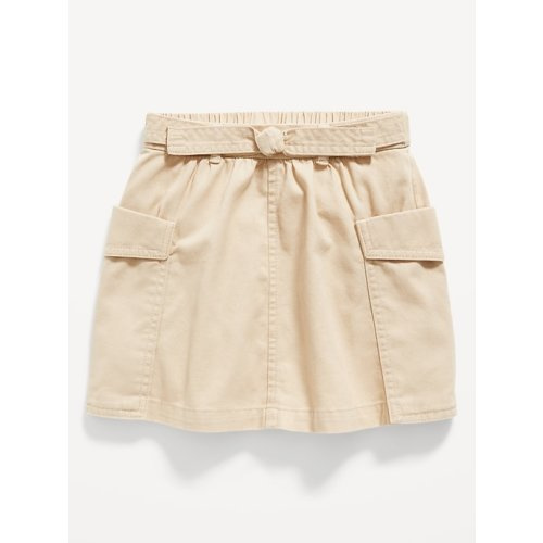 Belted Cargo Skirt for Toddler Girls