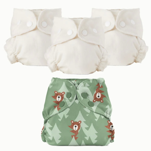 Organic Cloth Diaper Bundle Starter – Esembly