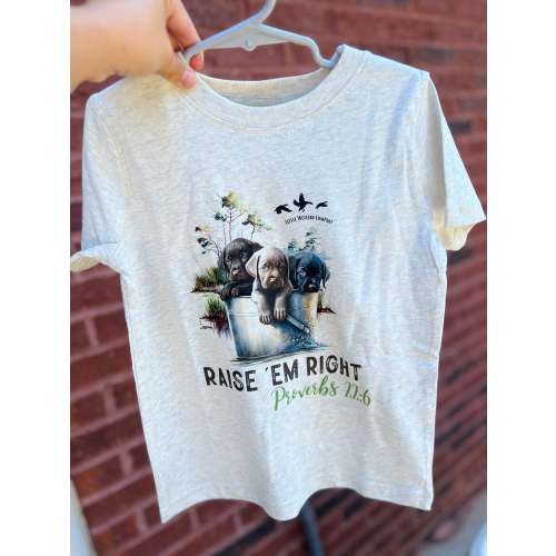 Raise ‘em Right Proverbs 22:6 - Front Design
