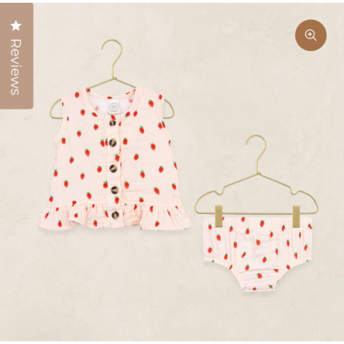 Ruffle Tank + Bloomer Set - Junie