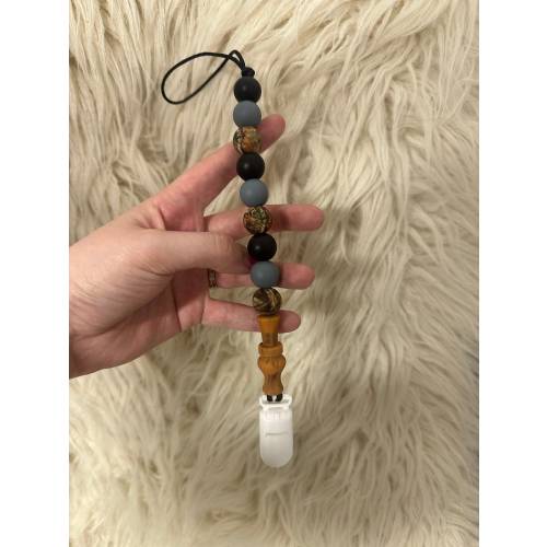 Duck Call Pacifier Clip, Duck Call Paci Clip, Paci Clip for Little Hunters, Pacifier Clip for Baby Girl Duck, Duck Call Baby Girl, Pink Camo