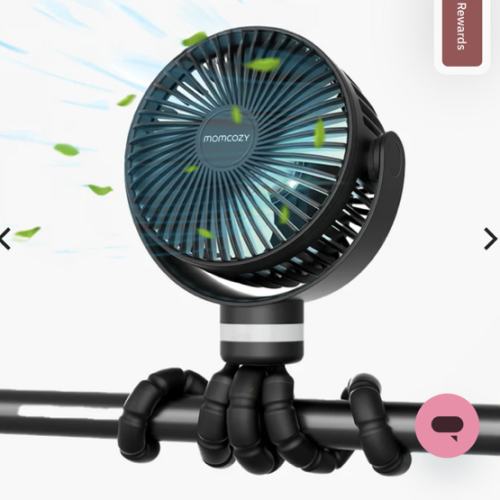 USB Rechargeable Handheld Cooling Fan for Travel