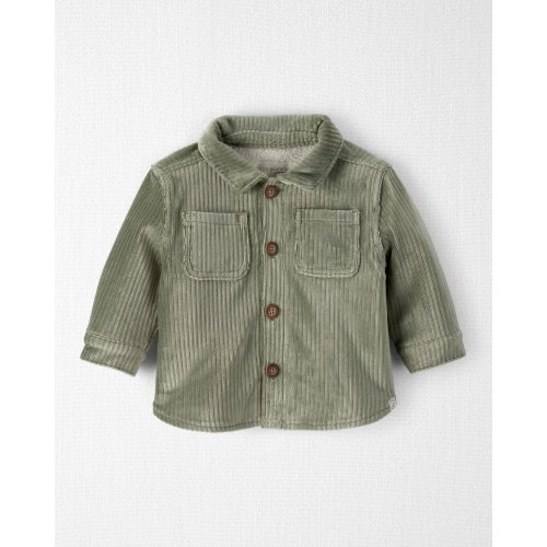 Baby Boy Recycled Velvety Corduroy Jacket - Little Planet | Carter's