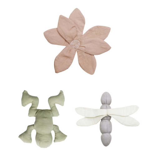 Lorena Canals Lily Pond Crinkle & Rattle Baby Toy Set | Modern Nursery™