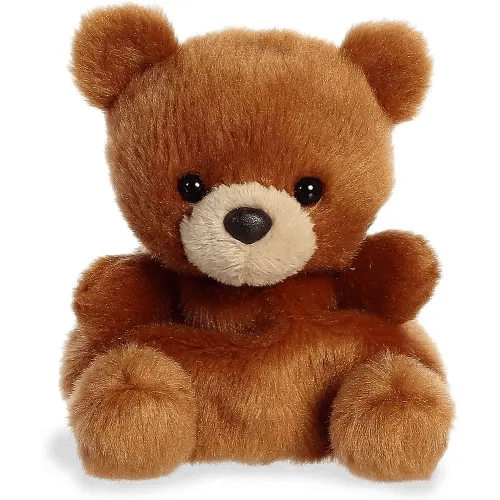 Aurora® Adorable Palm Pals™ Artie Bear™ Stuffed Animal - Pocket-Sized Play - Collectable Fun - Brown 5 Inches