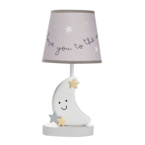 Bedtime Originals Little Star Lamp With Shade By Lambs & Ivy(includes Led Light Bulb)