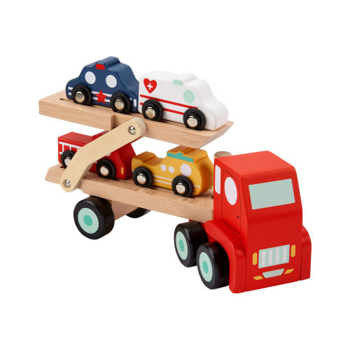 Toddler Wooden Rescue Car Carrier - Carter's | Carter's