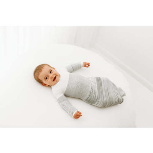 Grey Arms Out™ Long Sleeve Sleep Sack – Swaddelini