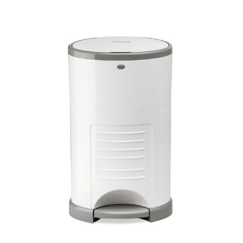 Korbell Nappy Disposal Bin Unit White 16L | Nappy Bins | Baby Bunting AU