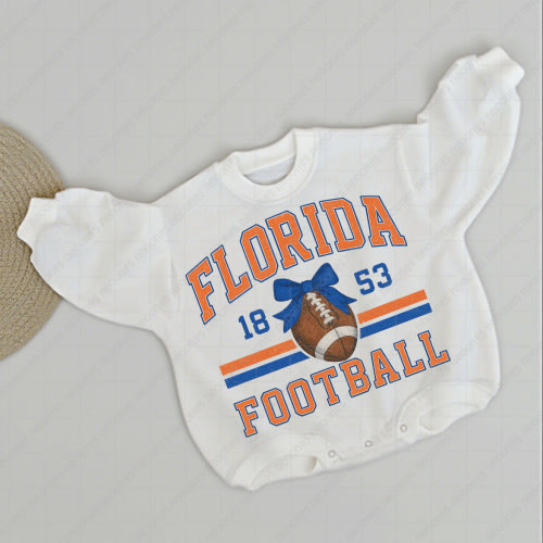 Baby Florida Gators Football Romper