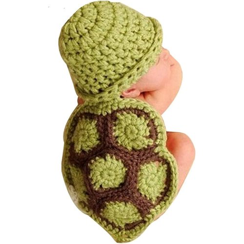 Matissa Newborn Baby Girl/Boy Crochet Knit Costume Photography Prop Hats Outfits