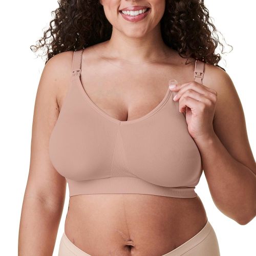 Bravado Designs Nursing Bras for Breastfeeding, Body Silk Seamless Wireless Bras for Women, Full Coverage Maternity Bra