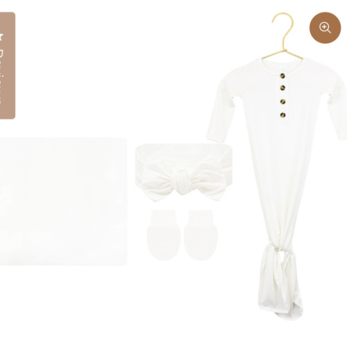 Finley Newborn Headband Bundle (Gown)